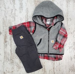 Carhartt Infant Boy 3 Piece Outfit